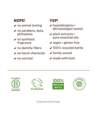 Everyone Liquid Hand Soap 12.75 Ounce (Pack of 1) Pacific Eucalyptus Plant-Based Cleanser with Pure Essential Oils - Buy Online on GoSupps.com