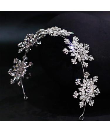 lerwliop Chic Crystal Crown For Temperament Fashion Jewellery Alloy Temperament Fashion Jewellery Crystal Crown - Buy Online on GoSupps.com