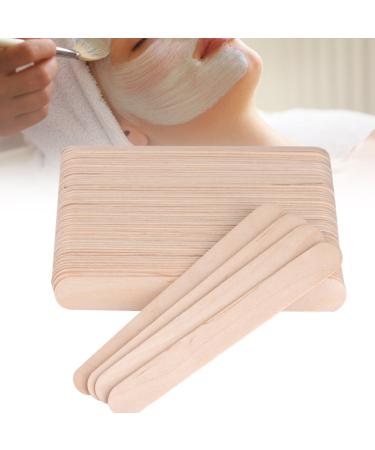 ANGGREK 100Pcs Waxing Stick Spatula Disposable Wooden Hair Removal & Craft Sticks for Body Waxing | International Shipping - Buy Online on GoSupps.com