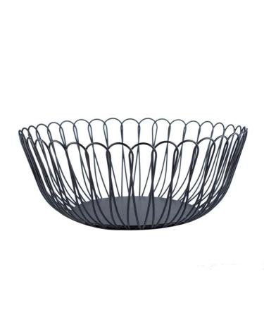 SHAOHUASC Nordic Living Room Coffee Table Fruit Bowl Creative Home Minimalist Modern European Lek Fruit Basket Iron pots Dried Fruit Snacks