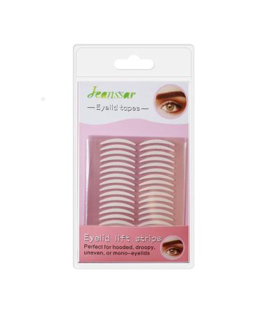 400pcs Invisible Slim Single-Sided Eyelid Tapes Stickers Medical-use Fiber Eyelid Strips Instant lift Eye Lid Without Surgery Perfect for Hooded Droopy Uneven Mono-eyelids 400 Count (Pack of 1)