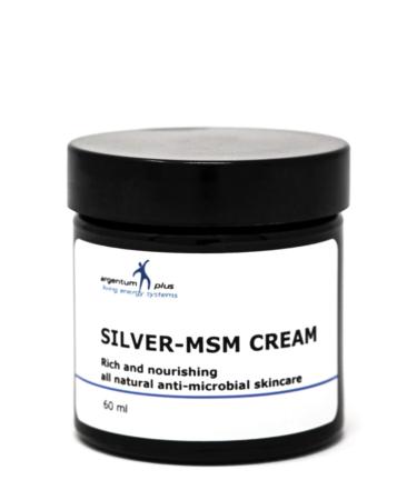 argentum plus - Silver-MSM Cream 60 ml 60 ml (Pack of 1)