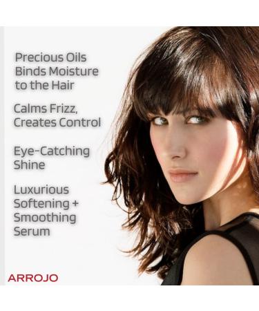 ARROJO Shine Luxe Hair Oil - Versatile Control and Shine with Heat Protection and Anti-Frizz Formula (1.7 Oz) - Buy Online on GoSupps.com