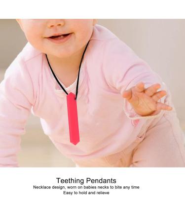 5-Piece Silicone Baby Teething Necklace - Crystal Oral Motor Aids for Soothing Teething Pain | International Shipping - Buy Online on GoSupps.com
