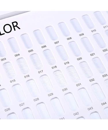 Nail Color Display Book Nail Swatch 2 Types Nail Color Display Chart Nail Display Card Sticks With Adhesive Chart Book Nail Polish Gel Color Display Card Nail Art Showing(Pattern color card book) - Buy Online on GoSupps.com