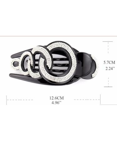 Buy Cuhair 1pc Fashion Girls Rhinestone Hair Clip - Stylish Hairpin Accessory for Women | International Shipping Available - Buy Online on GoSupps.com