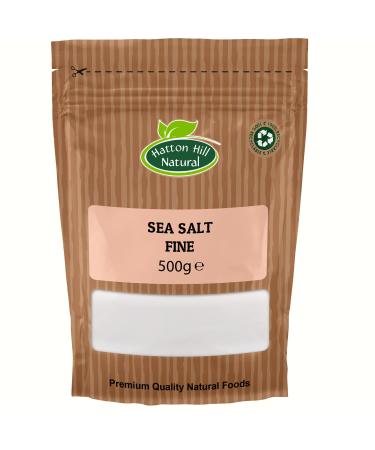 Sea Salt Fine - Food Grade 2kg by Hatton Hill - Free UK Delivery