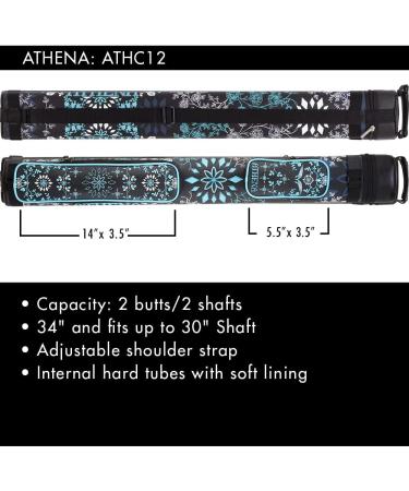 Athena ATHC12 Pool Cue Case - Lightweight and Durable Storage Solution - Buy Online on GoSupps.com