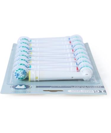 16-Pack Replacement Brush Heads for Oral-B - Precision Clean Fit for Professional Care Vitality Pro Smart Genius & More - Buy Online on GoSupps.com