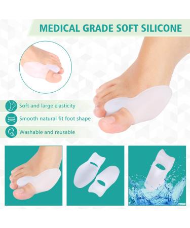 Buy Toe Spreader Gel for Hallux Valgus & Hammer Toe Correction - Soft Silicone Separator for Pain Relief & Comfort - Buy Online on GoSupps.com