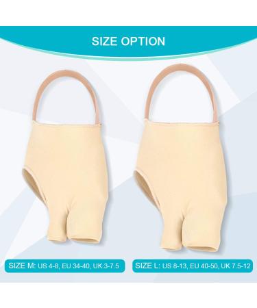 Haofy Hallux Valgus Bandage Correction Bunion Corrector with Slipproof Heel Straps & Gel Pad Comfortable Bunion Sleeve & Hallux Rail Socks Shop Now! - Buy Online on GoSupps.com