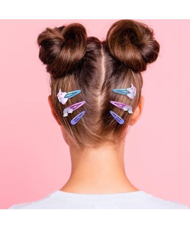 Scunci Kids 6pc Unicorn & Rainbow Snap Hair clips - Buy Online on GoSupps.com