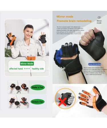 Rehabilitation Robot Gloves for Hand Dysfunction | Stroke Paralysis & Arthritis Relief | Optimize Patient Training - Left M - Buy Online on GoSupps.com