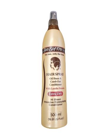 Sta-Sof-Fro Hair & Scalp Spray Conditioner with Lanolin Extra Dry 500mL