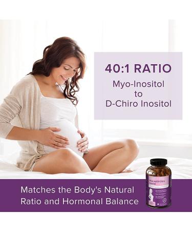 Myo-Inositol & D-Chiro Inositol Blend + Vitamin D3 + Ashwagandha Capsules - Hormone Balance & Ovarian Support for Women - 100% Natural PCOS Supplement - Made in USA - Buy Online on GoSupps.com
