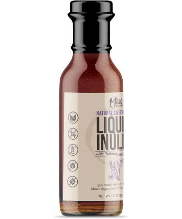 Inulin FOS Prebiotic Fiber Sweetener 12floz - 1lb Liquid - Chicory Root Soluble Hot & Cold - Buy Online on GoSupps.com