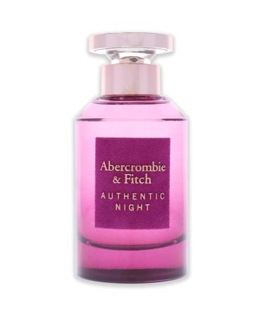 Abercrombie & Fitch Authentic Night Women 3.4 oz EDP Spray - Buy Online on GoSupps.com