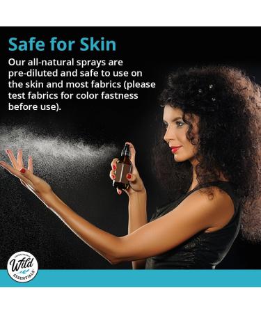 Wild Essentials Inner Calm Spray - All Natural Calming Aromatherapy with Essential Oils & Witch Hazel | 2oz | Relax & Meditate Anywhere - Buy Online on GoSupps.com