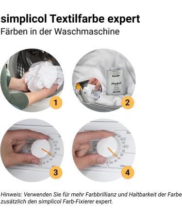 simplicol expert fabric dye + Colour Fixer for washing machine or manual colouring: Tie Dye Recolour or Restore Clothes - India Orange India-orange 1702 - Buy Online on GoSupps.com