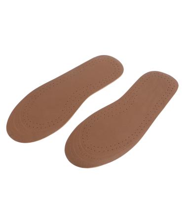 Healeved 1 Pair Shoe Cushions Kids Shoe Inserts Insoles Shoe Pads for Child Men and Women Full Pad Brown 32300QK32ZPPQ Brown L
