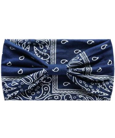 MIQIQAO Women Headband Hairband Turban Flower Cotton Head Scarfs Wide Soft Ladies Headband Boho Fashion Bandanas Elastic Sport Running Yoga Head Wraps P6WYaoguo - Buy Online on GoSupps.com