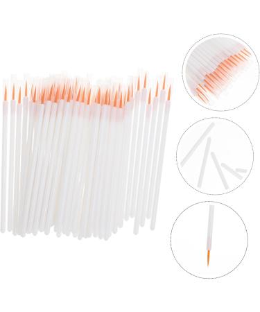 Baluue 300 Pcs Disposable Eyeliner Brush Eyeliner Applicator Powder Eyeliner Brush Detail White Nylon - Buy Online on GoSupps.com