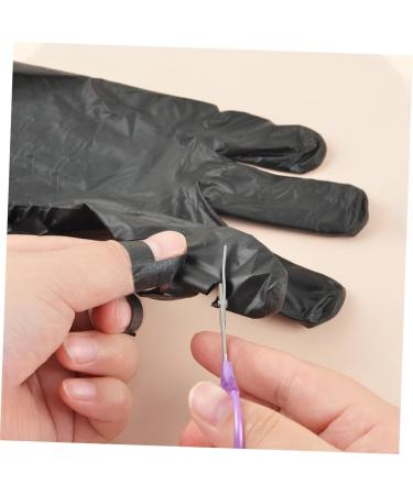 Beatifufu 1 Set Nail Gloves Nail Tape Gloves Fixing Tape Nail Art Tape Nail Art Accessory Protection Gloves Gloves for Gel Nail Protection Tape Nail Striping Tape - Buy Online on GoSupps.com