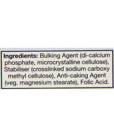 HealthAid Folic Acid 400mcg - 90 Tablets | Essential Supplement for Healthy Pregnancy and Cell Division - Buy Online on GoSupps.com