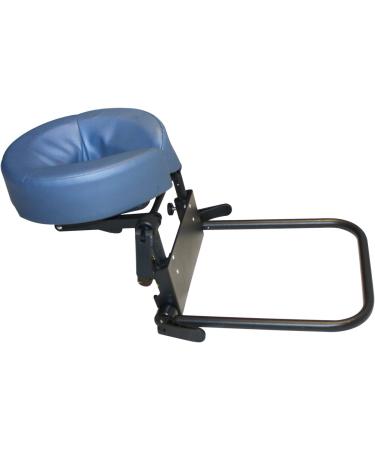 Master Massage Home Mattress Top Massage Kit with Adjustable Headrest & Face Cushion - Family Use Equipment in Black and Blue Royal Blue - Buy Online on GoSupps.com