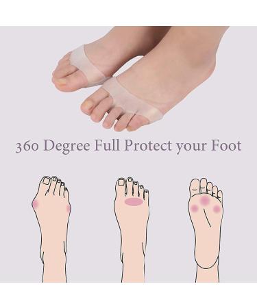 Metatarsal Foot Pads for Men & Women - 6 Pairs Soft Silicone Cushions for Dancing Walking & Shopping - Ultimate Forefoot Support - Buy Online on GoSupps.com