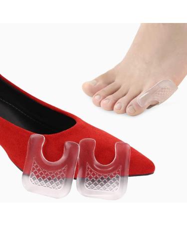 Healifty 5 Pairs U-Shaped Gel Callus Pads - Foot Protectors for Corns & Calluses - Sticky-Waterproof Toe Cushions for Sore Feet - Buy Online on GoSupps.com