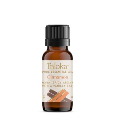 Cinnamon - Triloka Aromatherapy Essential Oil - 1/3 Ounce Bottle