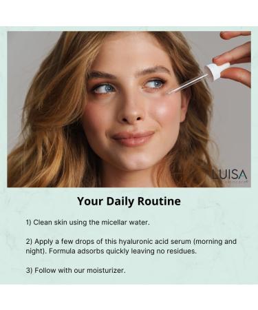 Buy Hyaluronic Acid Serum - Anti-Aging Hydrating Face Serum for Wrinkle Reduction | International Shipping - Buy Online on GoSupps.com