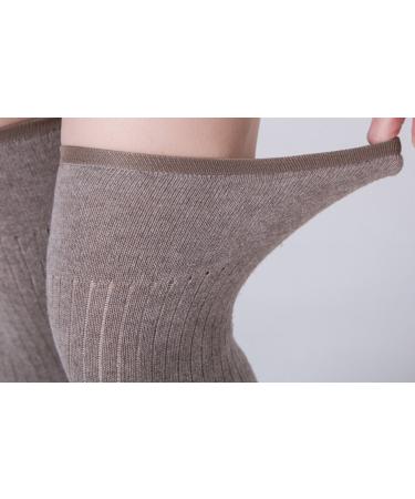 Shop Knee Brace Warm Wool Knit Knee Pad for Arthritis & Injury Recovery - Thermal Compression Sleeves for Men & Women - Ideal for Running Cycling & Sports - Buy Online on GoSupps.com