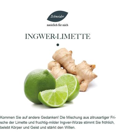 Buy Schneider Sauna Supplies - Ginger Lime Infusion 250ml | Fresh & Fruity Spicy Sauna Essence - Buy Online on GoSupps.com