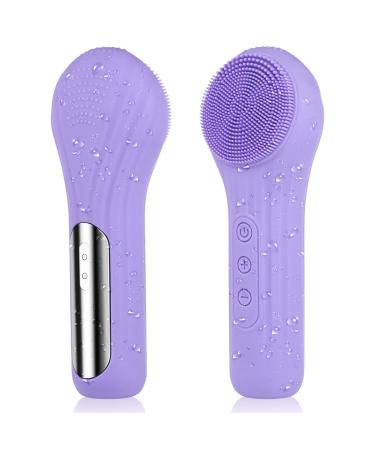 Facial Cleansing Brush Face Scrubber Waterproof and Rechargeable Electric Face Scrubber for Men & Women Power Exfoliating Massaging and Cleansing