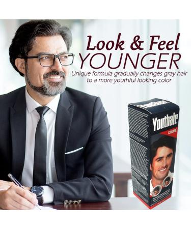 Clubman Youthair Creme 8 oz - Anti-Aging Hair Color Restoring Treatment - Buy Online on GoSupps.com