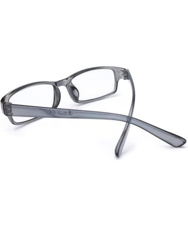 4sold Slim Retro Reading Glasses - Black & Dark Brown +1.5 to +4.00 - Stylish & Lightweight - Buy Online on GoSupps.com