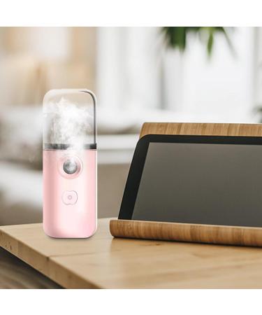 Nano Mister for Lash Extensions - Nano Facial Mister Hydrating Handy Handheld Facial Steamer for Deep Cleansing Hydration Rejuvenation Compact Travel Skin Care Solution Pink - Buy Online on GoSupps.com