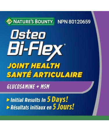 Nature's Bounty Osteo Bi-Flex Gold with Joint Shield Helps relieve joint pain 80 Tablets - Buy Online on GoSupps.com