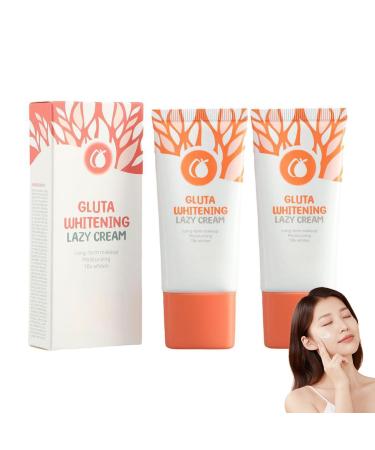 Shantou Ouhoe Glutathione Luminous Lazy Cream brightening and firming facial care moisturizing tightens and smoothes the skin antiwrinkle ideal for a makeupfree look