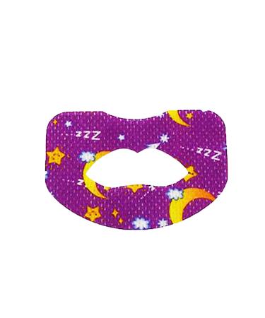 Promotes Nose Non Woven Fabric Aids Breathable (Purple for Oily Skin)