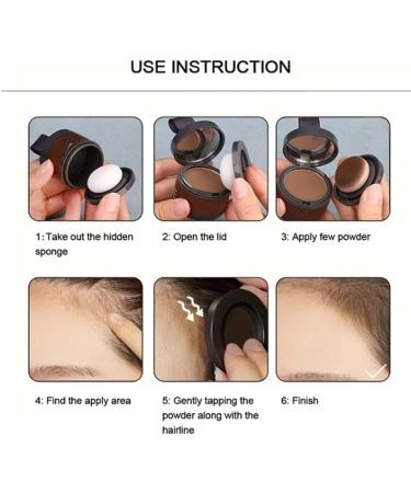  HOPASRISEE Magic Root Cover Up Waverlo Magic Root Cover Up Mirror Touch Powder Instant Shading Powder for Hair Root Thinning with Mirror (1 Piece) - Buy Online on GoSupps.com