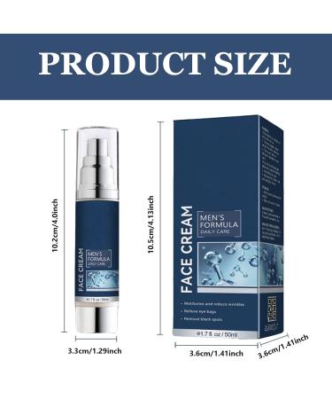 Bamugoo 3 PCS Men's Face Cream - Anti-Aging Moisturizer for Men, Reduce Wrinkles, Dark Spots, and Eye Bags - All Skin Tones - Buy Online on GoSupps.com