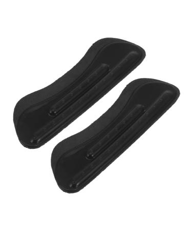 1 Pair Heel Stickers Replaceable Heel Cushions Wear-Resistant Heel Cushions Shoe Heel Inserts Heel Cushions for Back of Heel Convenient Heel Pads Heel Protector Heel Grips Black 10.00X3.00X0.40CM