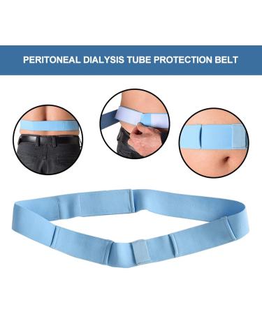 Hiraith Peritoneal Dialysis Conduit Belt Adjustable Breathable Abdominal Back Support (S) S Blue - Buy Online on GoSupps.com