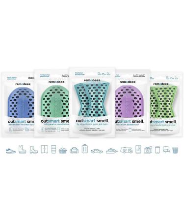 Remodeez Cat Litter Box Deodorizer | Natural Coconut Shell Charcoal Odor Trapper | Air Freshener and Moisture Absorber - 2 Pack - Buy Online on GoSupps.com