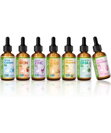 Nature's Nutra Easy Iron Premium Liquid for Kids | Ferrochel Anemia Support | Non-GMO & Kosher | 2 Fl. Oz - Buy Online on GoSupps.com