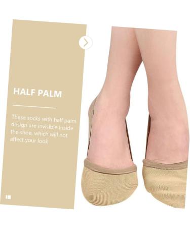 3 Pairs Half Palm Toe Sleeve Protectors for Women - Dance Sock Foot Metatarsal Pads & Cushions - Buy Online on GoSupps.com