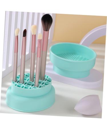 DOITOOL Makeup Brush Scrubber Mat Brush Cleaning Bowl for Makeup Tool Makeup Sponge Cleaner Cleaning Bowl for Makeup Brush Makeup Brush Cleaning Pad Silica Gel Brush Pad Make up - Buy Online on GoSupps.com